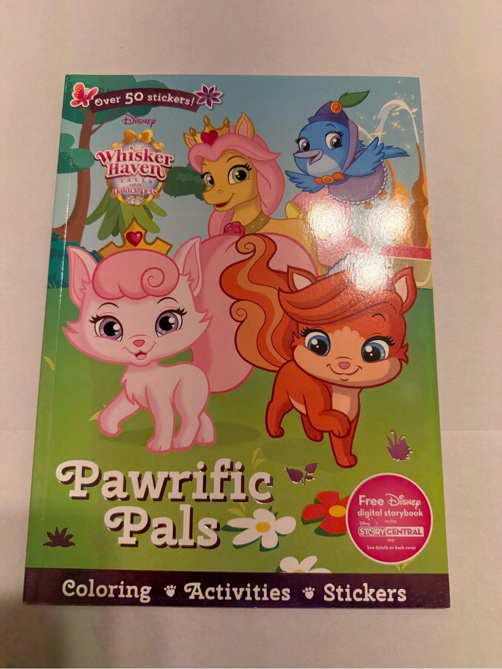 Disney Pawrific Pals Coloring & Activity Book - Pink, Orange, Blue, Green